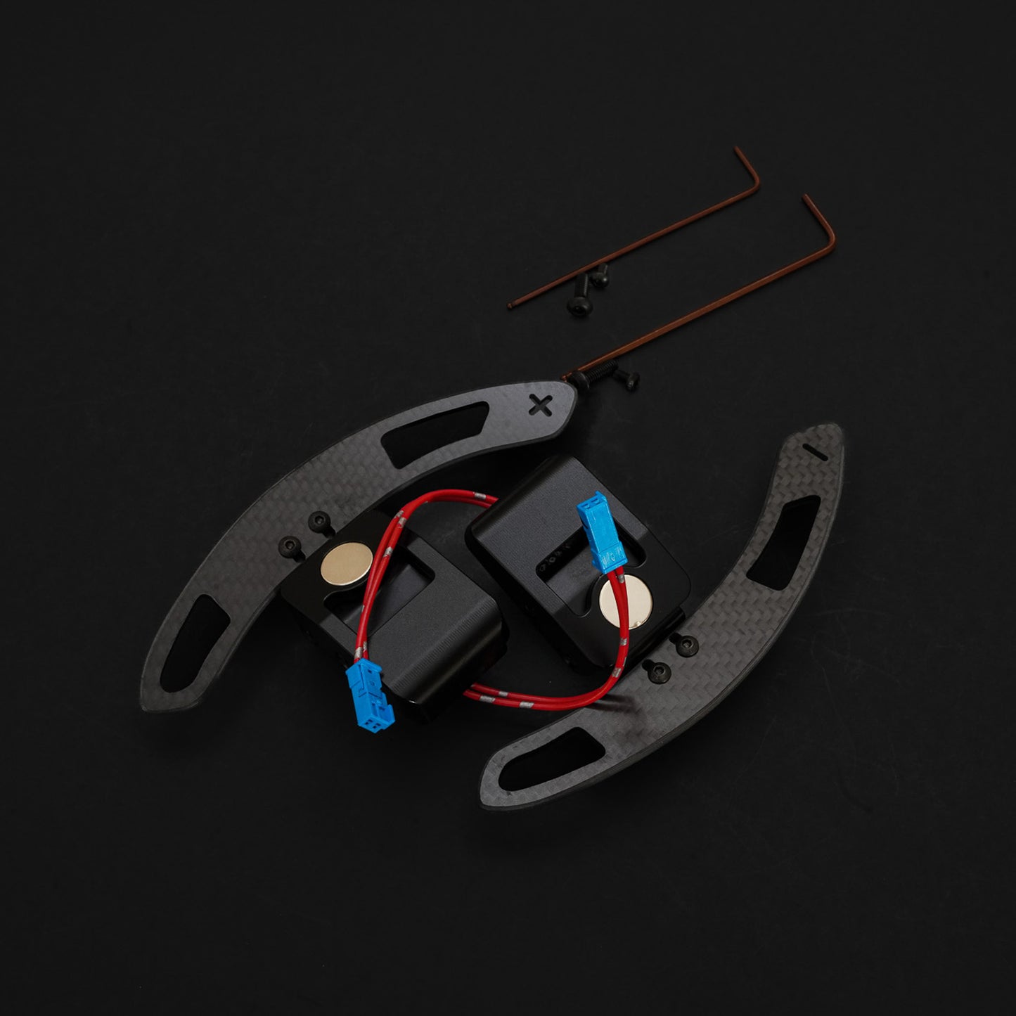BMW Magnetic Carbon Fiber Paddle Shifters G/F Series V2 - iCBL