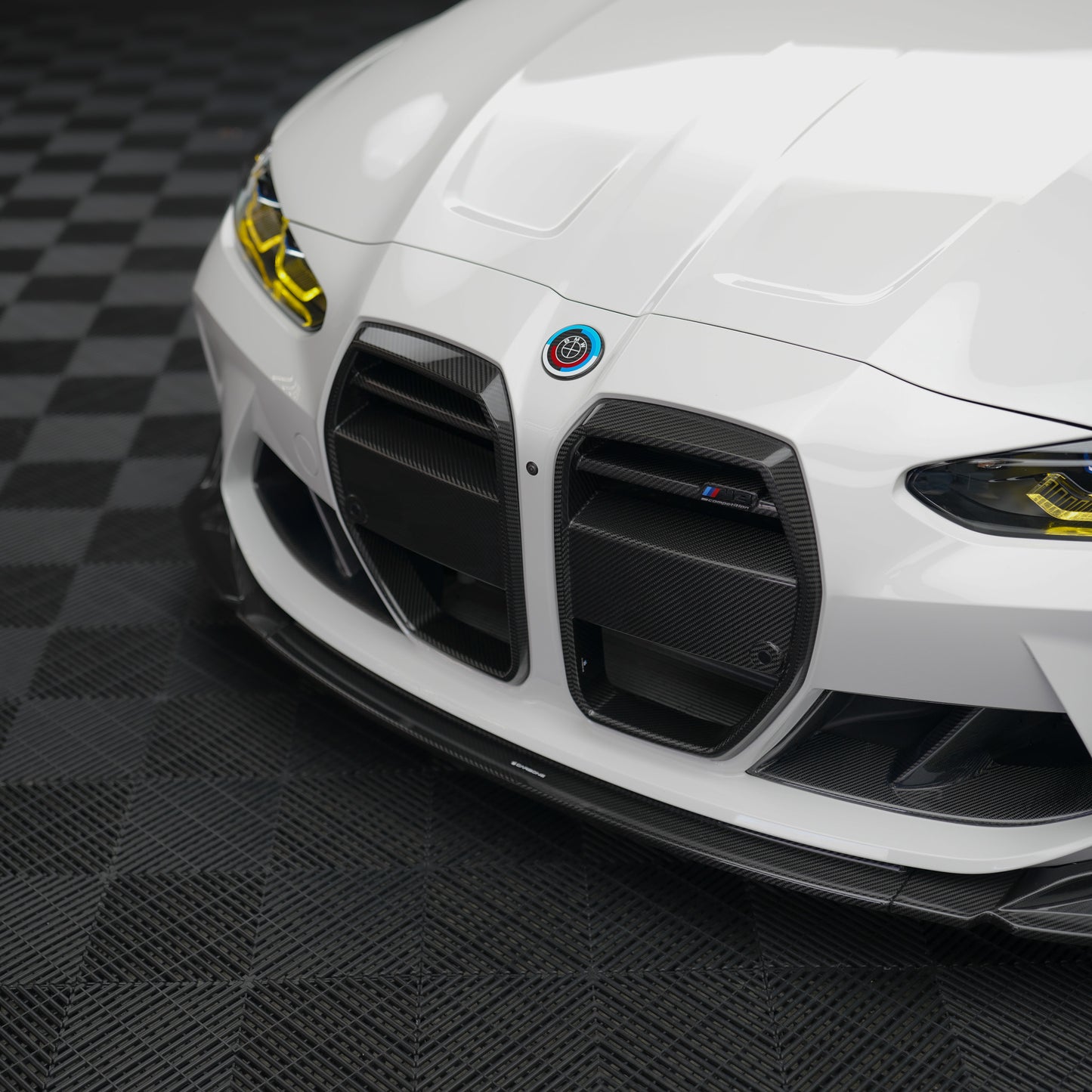 CARBONE BMW G80 M3 G82 M4 Dry Carbon Fiber Front Grille Grill - iCBL