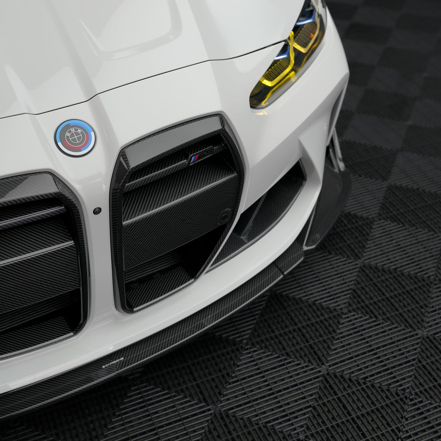 CARBONE BMW G80 M3 G82 M4 Dry Carbon Fiber Front Grille Grill - iCBL