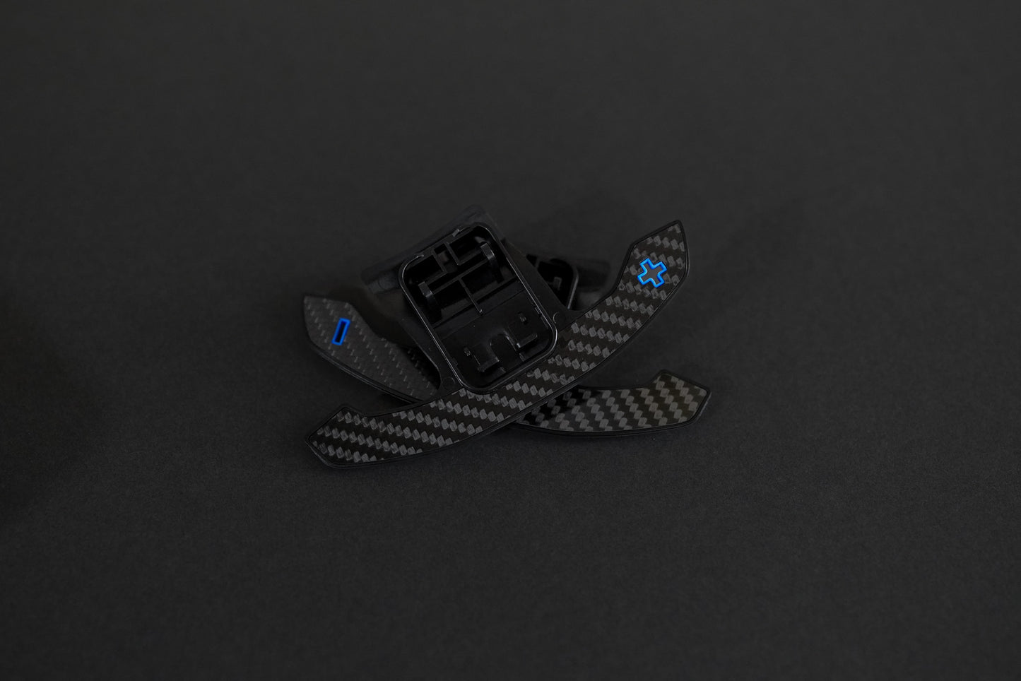 BMW G/F Series G80 Style Carbon Fiber Paddle Shifters Blue - iCBL