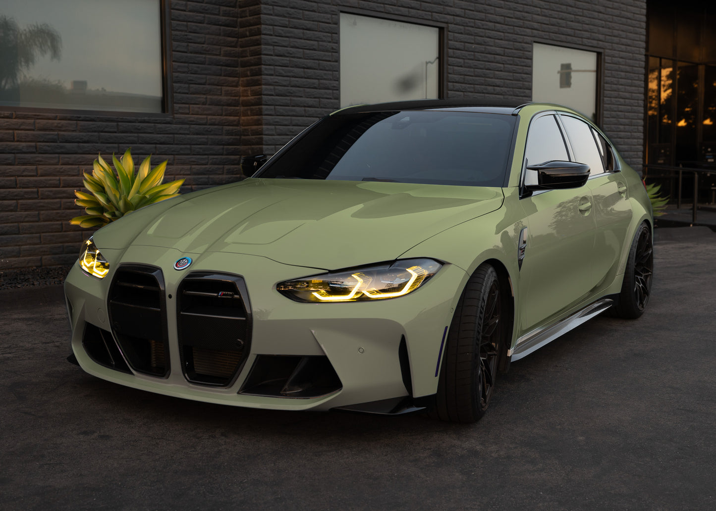 CARBONE BMW G80 M3 G82 M4 Dry Carbon Fiber Front Grille Grill - iCBL