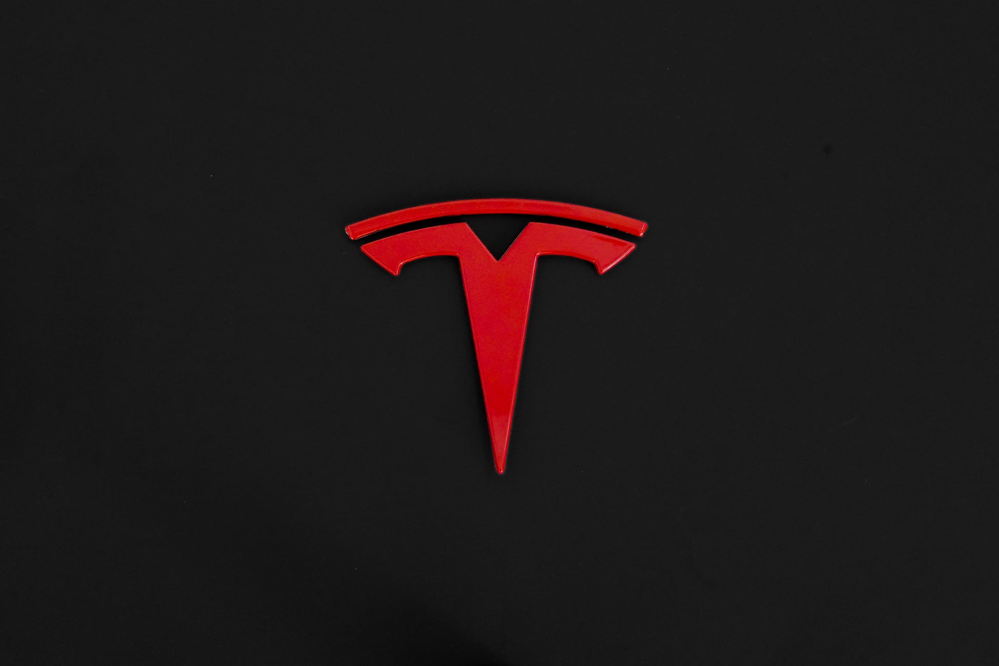 TESLA Metal Gloss and Matte Emblems Logo for Model 3 & Model Y Hood + Trunk in Gold, Red, Gloss and Matte Black - iCBL