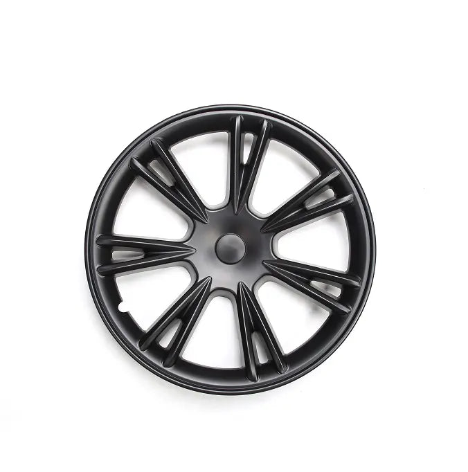 Tesla Model Y Wheel Covers Front & Rear Sport Black 2017-2023 (4PCS) - iCBL