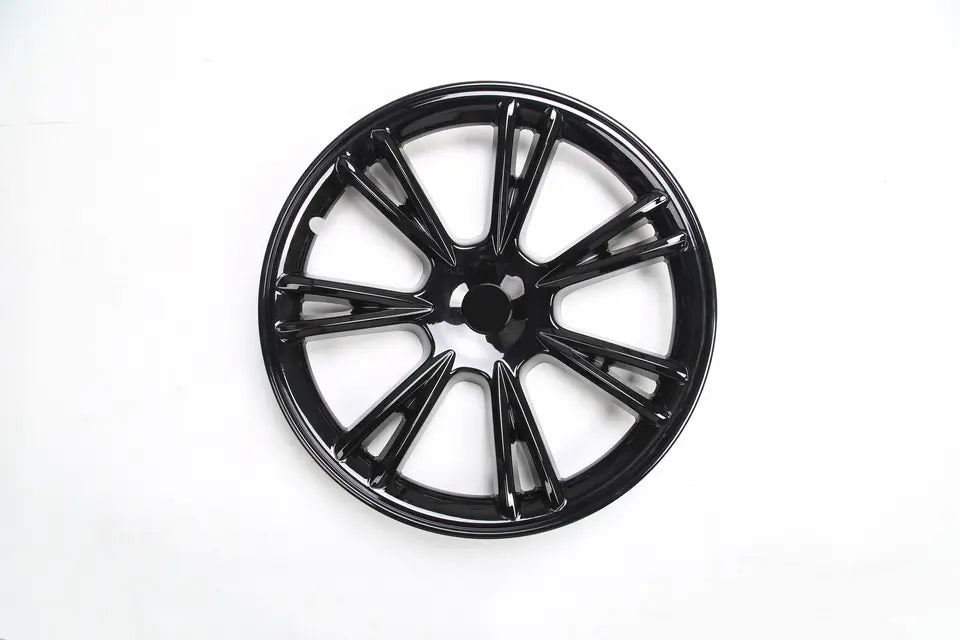 Tesla Model Y Wheel Covers Front & Rear Sport Black 2017-2023 (4PCS) - iCBL