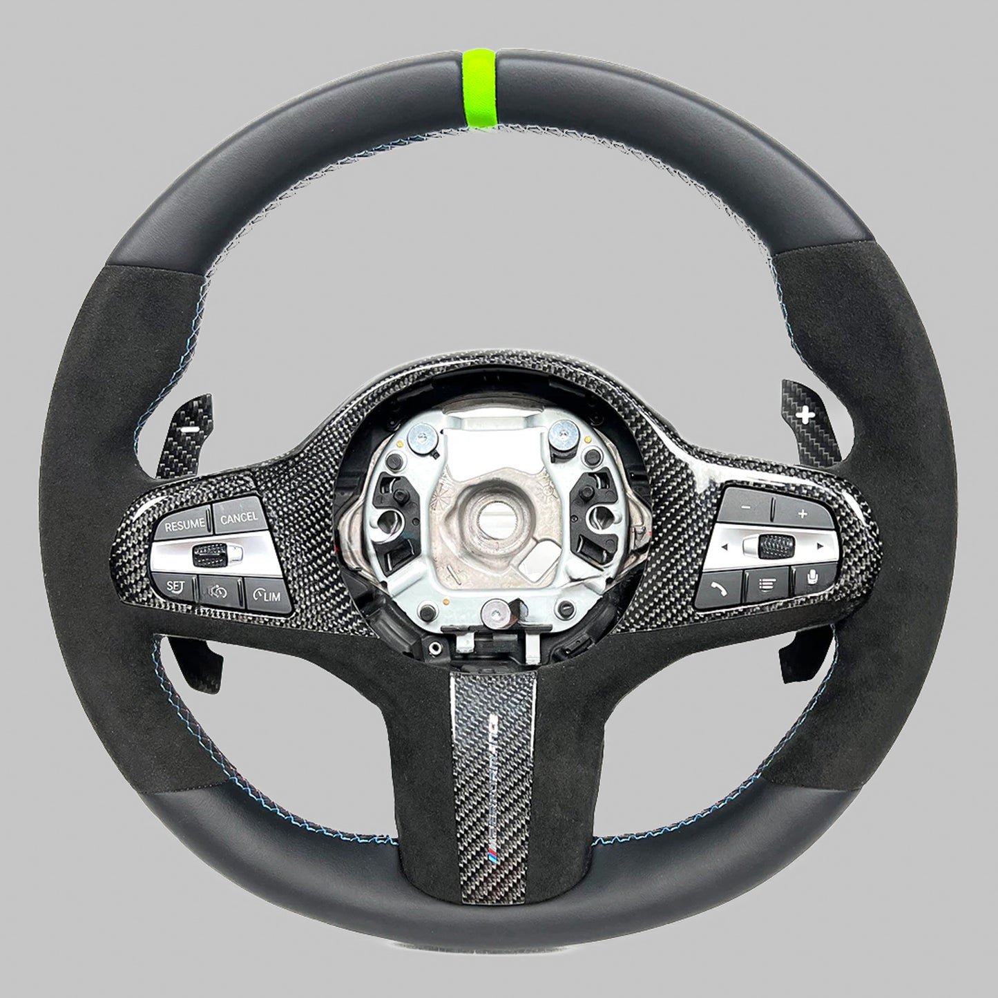 iCBL's BMW Magnetic Carbon Fiber Paddle Shifters G/F Series V1 for M3 M4 M5 F30 F80 F82 G20 G30 G80 G82 F90 - iCBL