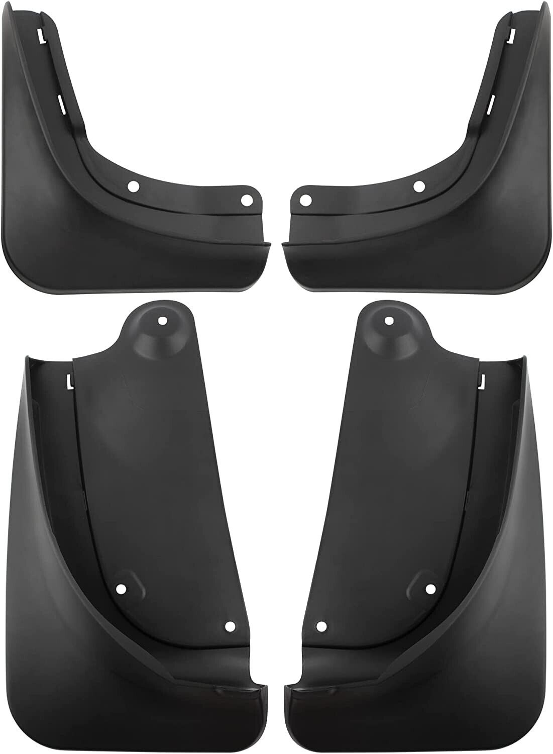 Model Y Tesla Mud Flaps Splash Guards Winter Vehicle Protection No Holes 4 Pcs - iCBL
