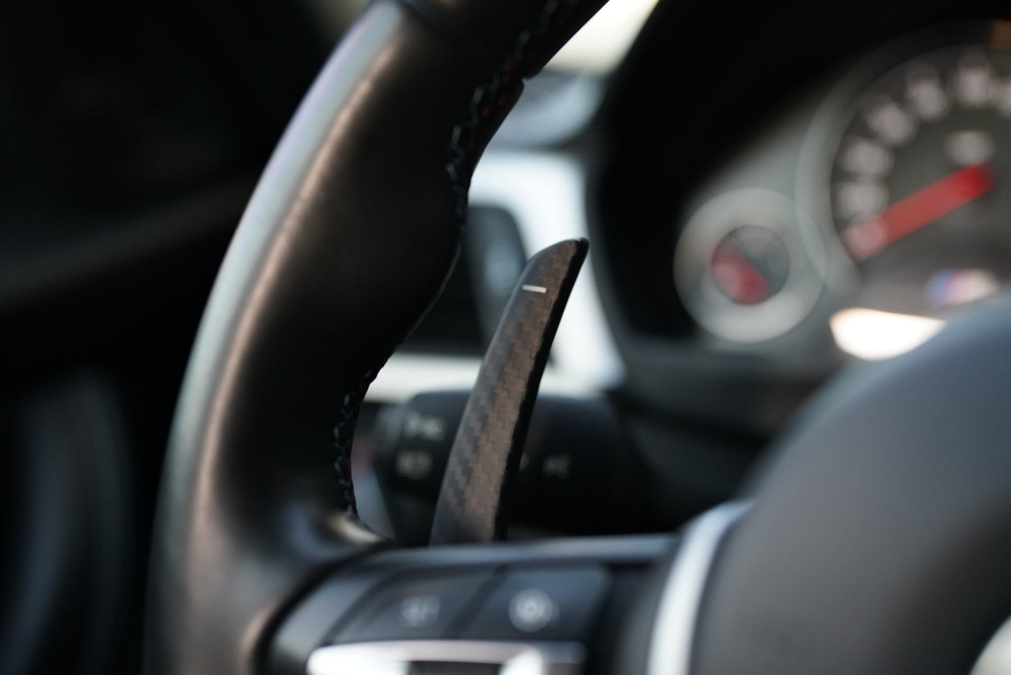 BMW F-Series Dry Carbon Fiber Paddle Shifters - iCBL