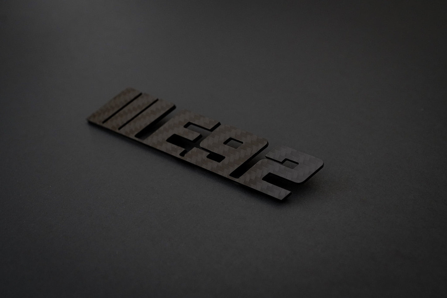 BMW Carbon Fiber N55 Emblem Gloss & Matte - iCBL