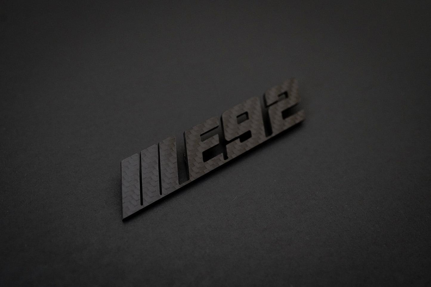 BMW Carbon Fiber N55 Emblem Gloss & Matte - iCBL