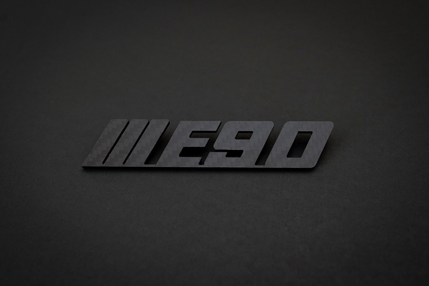 BMW Carbon Fiber E92 Emblem Gloss & Matte - iCBL