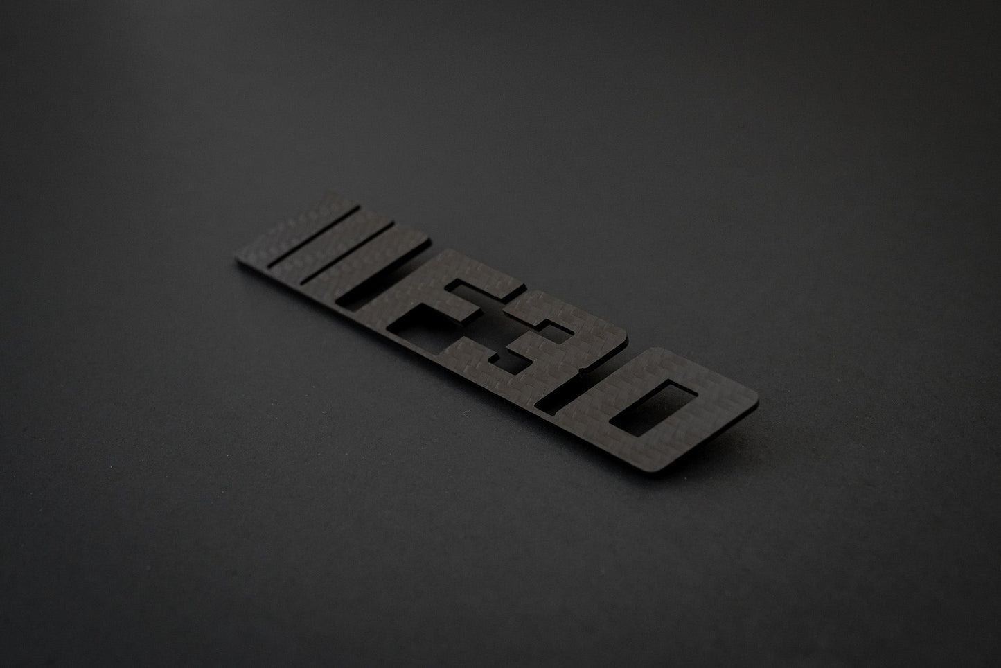 BMW Carbon Fiber N55 Emblem Gloss & Matte - iCBL
