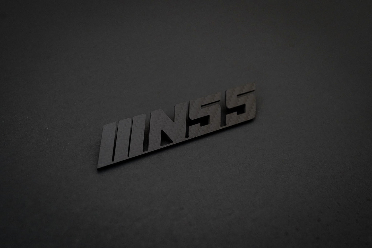BMW Carbon Fiber N55 Emblem Gloss & Matte - iCBL