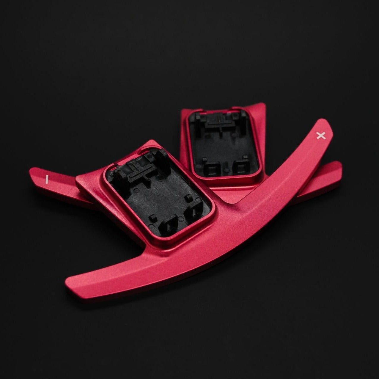 BMW Red paddle shifters