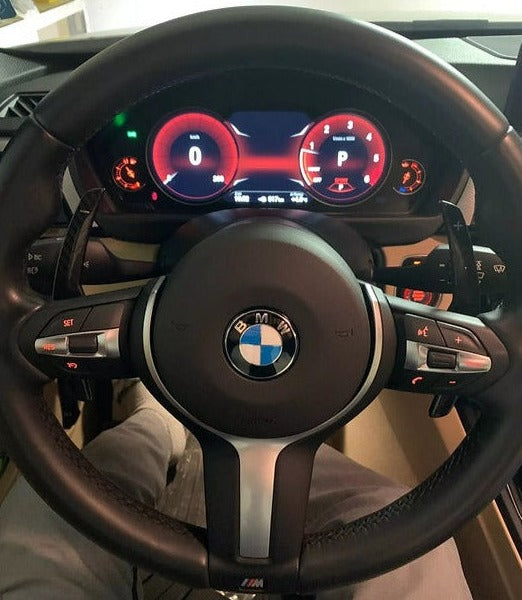 BMW F-Series Dry Carbon Fiber Paddle Shifters - iCBL