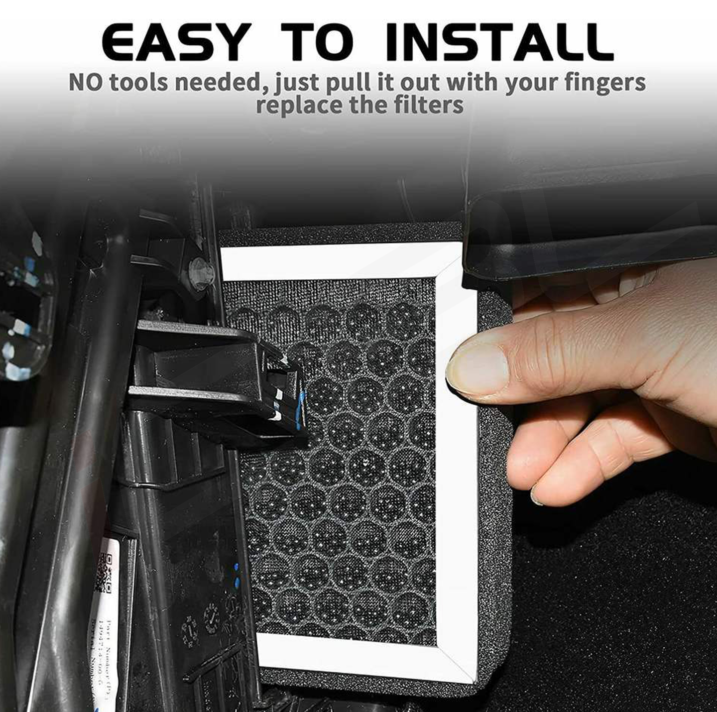 Tesla Cabin Air Filter for Model 3 & Model Y Set of 2 Pcs HEPA 2016+ - iCBL