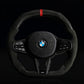 BMW LCI Carbon Fiber / Alcantara Flat Bottom Steering Wheel for G Chassis- CARBONE's CS Signature Design for G20 G30 G80 G82 M3 M4 M2 M340i