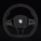 BMW LCI Alcantara Flat Bottom Steering Wheel for G Chassis- CARBONE's CS Signature Design for G20 G30 G80 G82 M3 M4 M2 M340i