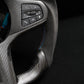 BMW Alcantara Flat Bottom Carbon Fiber Steering Wheel for G Chassis- iCBL's Signature Design for G20 G30 G80 G82 F90 M3 M4 M2 M340i M8 - iCBL