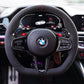 BMW LCI Alcantara Flat Bottom Steering Wheel for G Chassis- CARBONE's CS Signature Design for G20 G30 G80 G82 M3 M4 M2 M340i