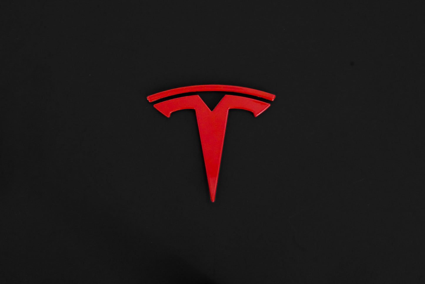 TESLA Metal Gloss and Matte Emblems Logo for Model 3 & Model Y Hood + Trunk in Gold, Red, Gloss and Matte Black - iCBL