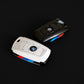 F Series M Performance BMW Key Covers Case Sleeve in White, Carbon Fiber, Gold - iCBL