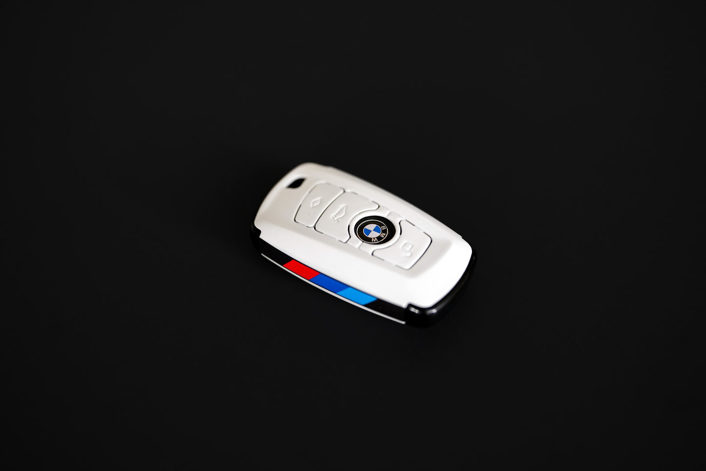 F Series M Performance BMW Key Covers Case Sleeve in White, Carbon Fiber, Gold - iCBL