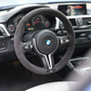 BMW F-Series Alcantara Suede Steering Wheel Cover DIY (Plain) - iCBL