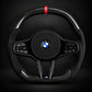 BMW LCI Carbon Fiber / Alcantara Flat Bottom Steering Wheel for G Chassis- CARBONE's CS Signature Design for G20 G30 G80 G82 M3 M4 M2 M340i - iCBL