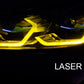 iCBL Yellow CSL Headlight DRL Module - BMW G80 M3 & G82 / G83 M4 Laserlight Daylight Headlight 9851048 9851047 - iCBL