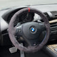 BMW E-Series Alcantara Suede Steering Wheel Cover DIY - iCBL