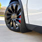 Model Y YL JUNIPER Tesla Mud Flaps Splash Guards Winter Vehicle Protection No Holes 4 Pcs