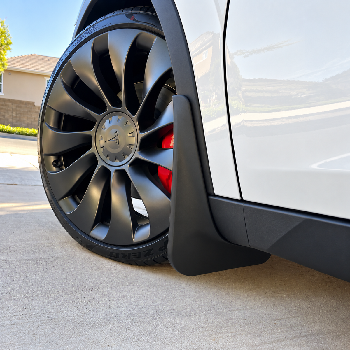 Model Y YL JUNIPER Tesla Mud Flaps Splash Guards Winter Vehicle Protection No Holes 4 Pcs