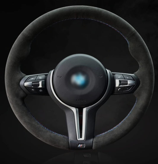 BMW Steering wheel cover alcantara suede
