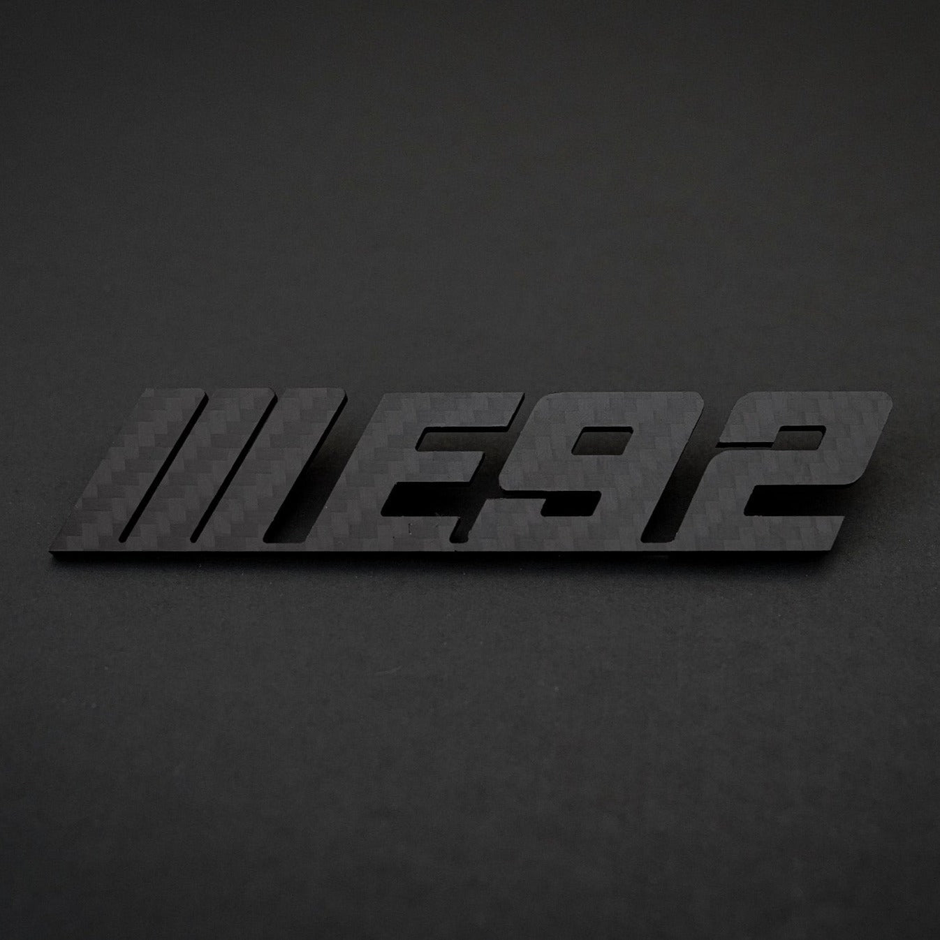 BMW Carbon Fiber E92 Emblem Gloss & Matte - iCBL