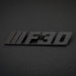 BMW Carbon Fiber F30 Emblem Gloss & Matte - iCBL