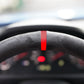 BMW F-Series Alcantara Suede Steering Wheel Cover DIY (Red Stripe) - iCBL