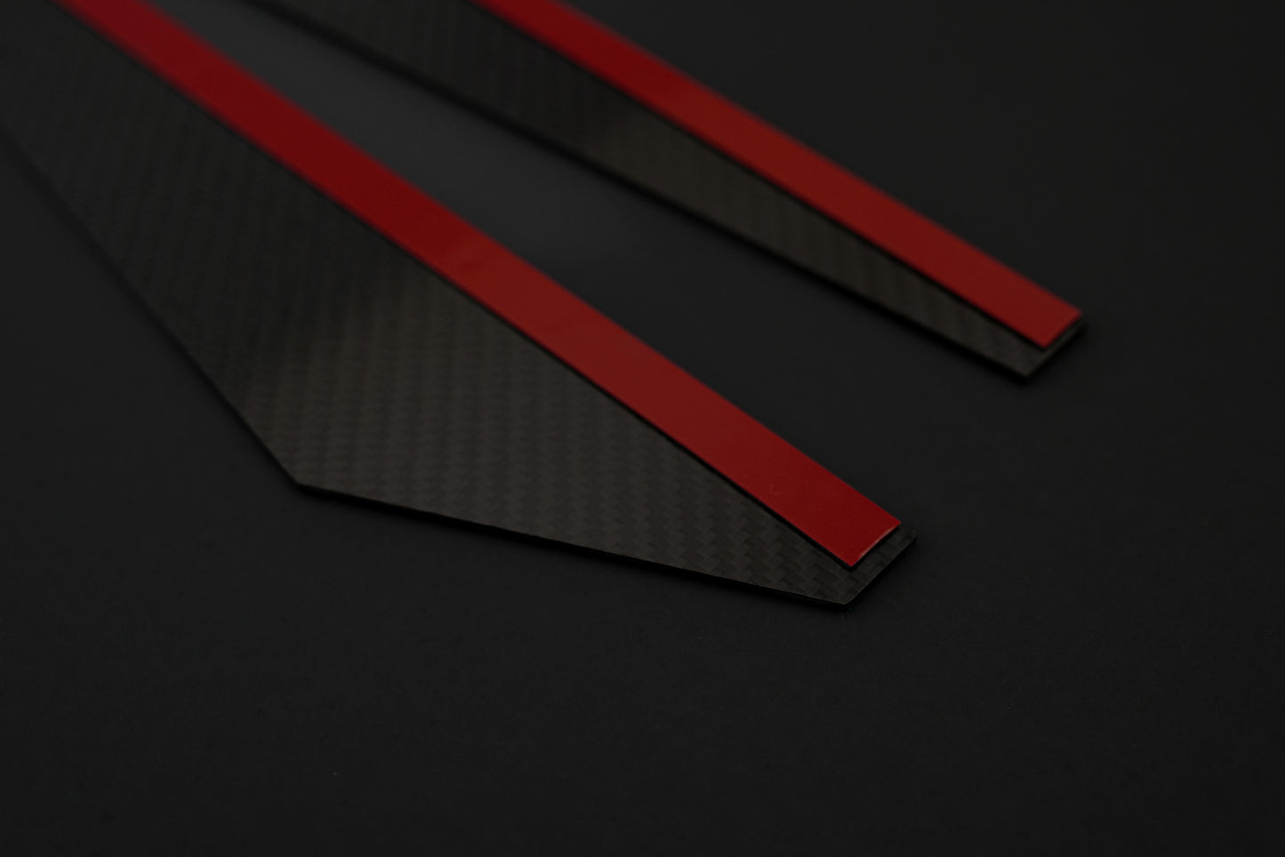BMW Carbon Fiber Rear Bumper Extensions Horizontal - iCBL
