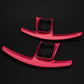 bmw red paddle shifters aluminum extensions
