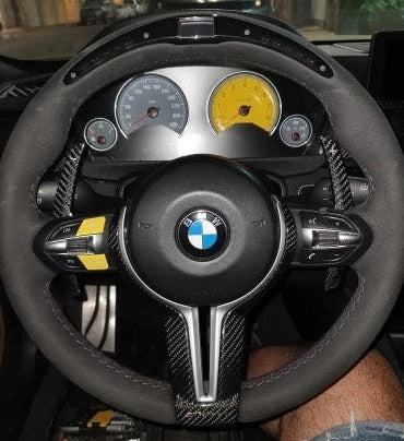 BMW F-Series Dry Carbon Fiber Paddle Shifters - iCBL