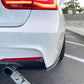 BMW F30 Carbon Fiber Rear Bumper Extensions Splitters Diffuser - iCBL