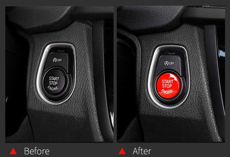 BMW F-Series Red Push Start Button