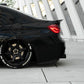 BMW Carbon Fiber Rear Bumper Splitter Extensions Matte Dry (Rivets) - iCBL