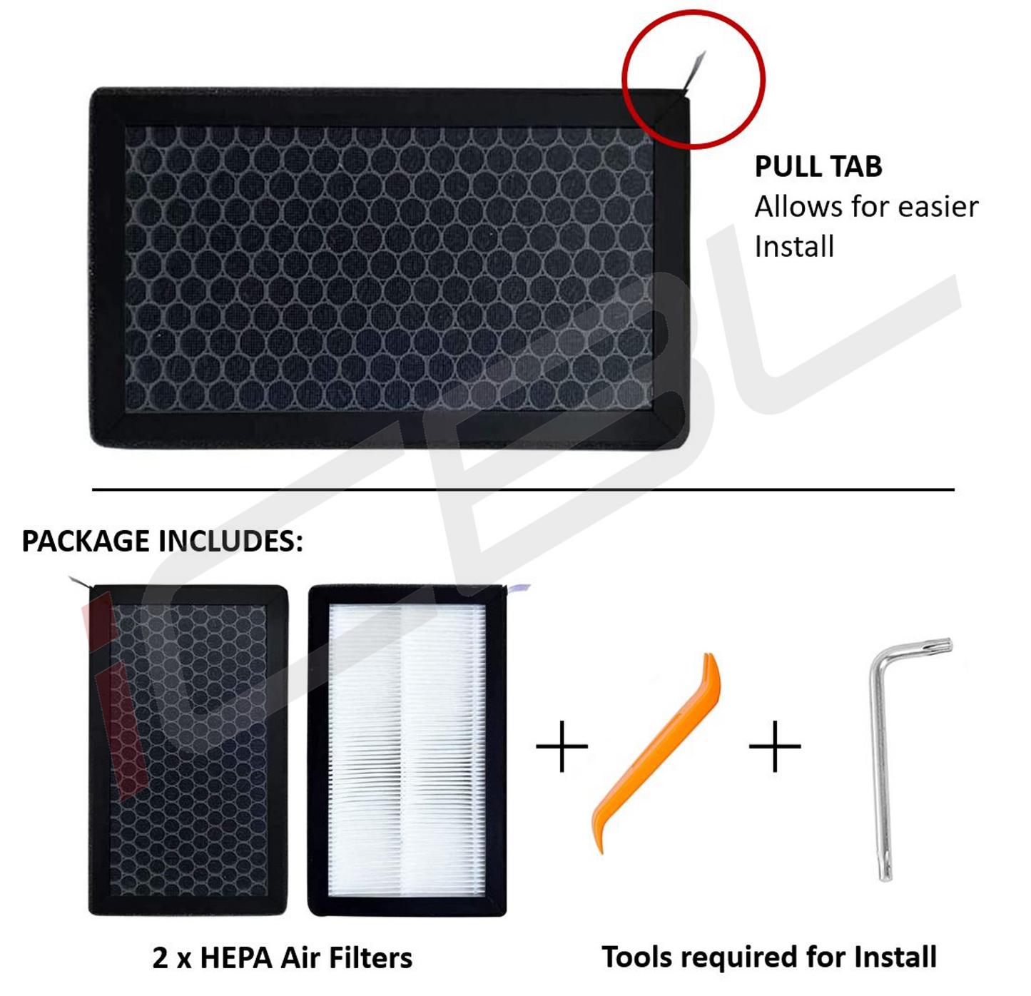 Tesla Model Y 3 Air Filter replacement 